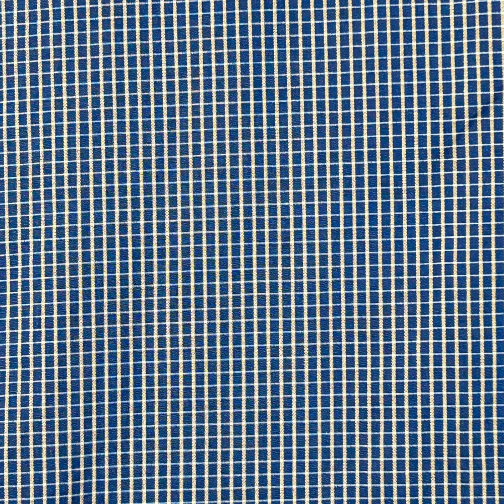 Jos A Bank Shirt Mens Large Stays Cool Seersucker Button Down Short Sleeve Blue - Picture 4 of 7